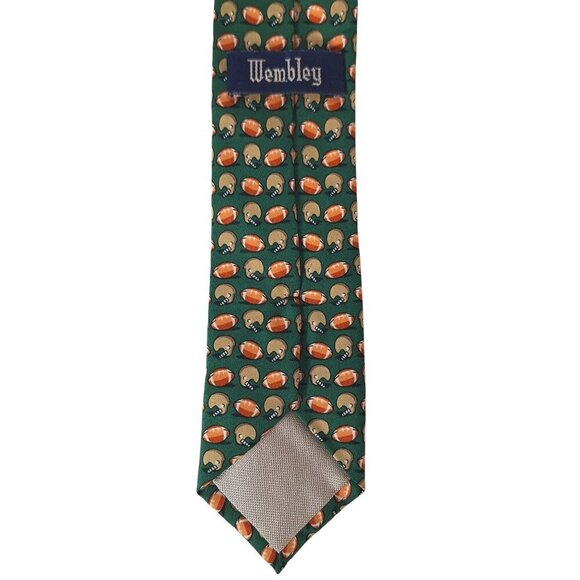 Wembley Youth Football Helmet Novelty Necktie - Picture 6 of 8